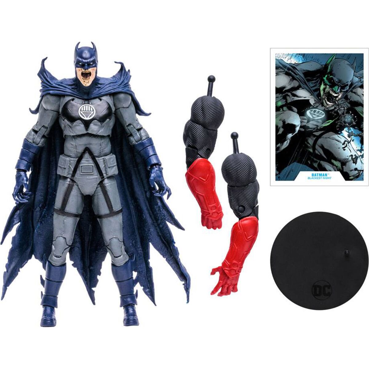 Фигурка McFarlane DC Multiverse Blackest Night Batman 18см купить,NaN