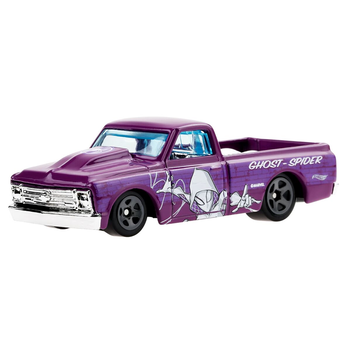 Машинка Hot Wheels Basic Marvel Spider-Verse - Chevy C10 '67 купить,NaN