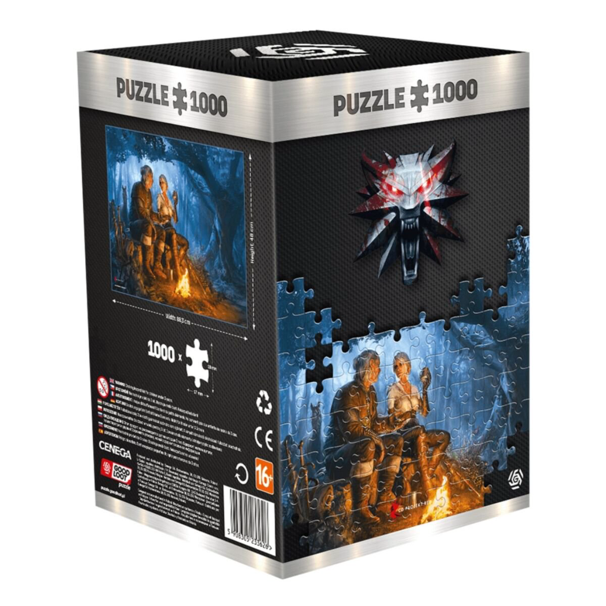 Пазлы Good Loot The Witcher Ciri Journey 1000 деталей купить,NaN
