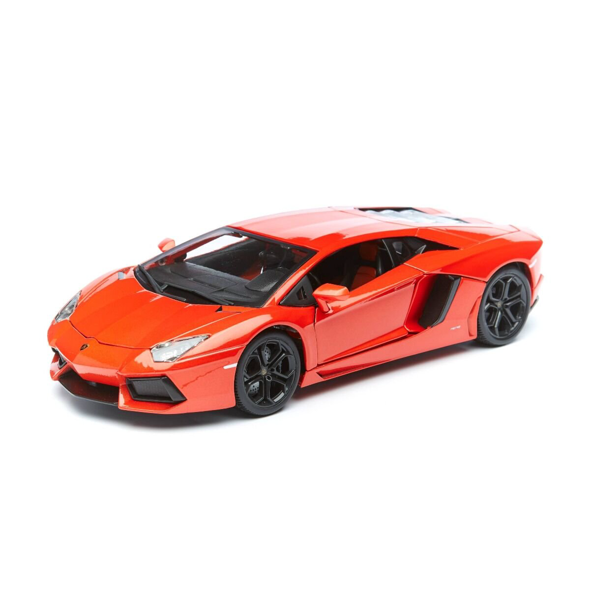 Машинка игрушечная Bburago Lamborghini Aventador LP700-4 1:18 оранжевая купить,NaN