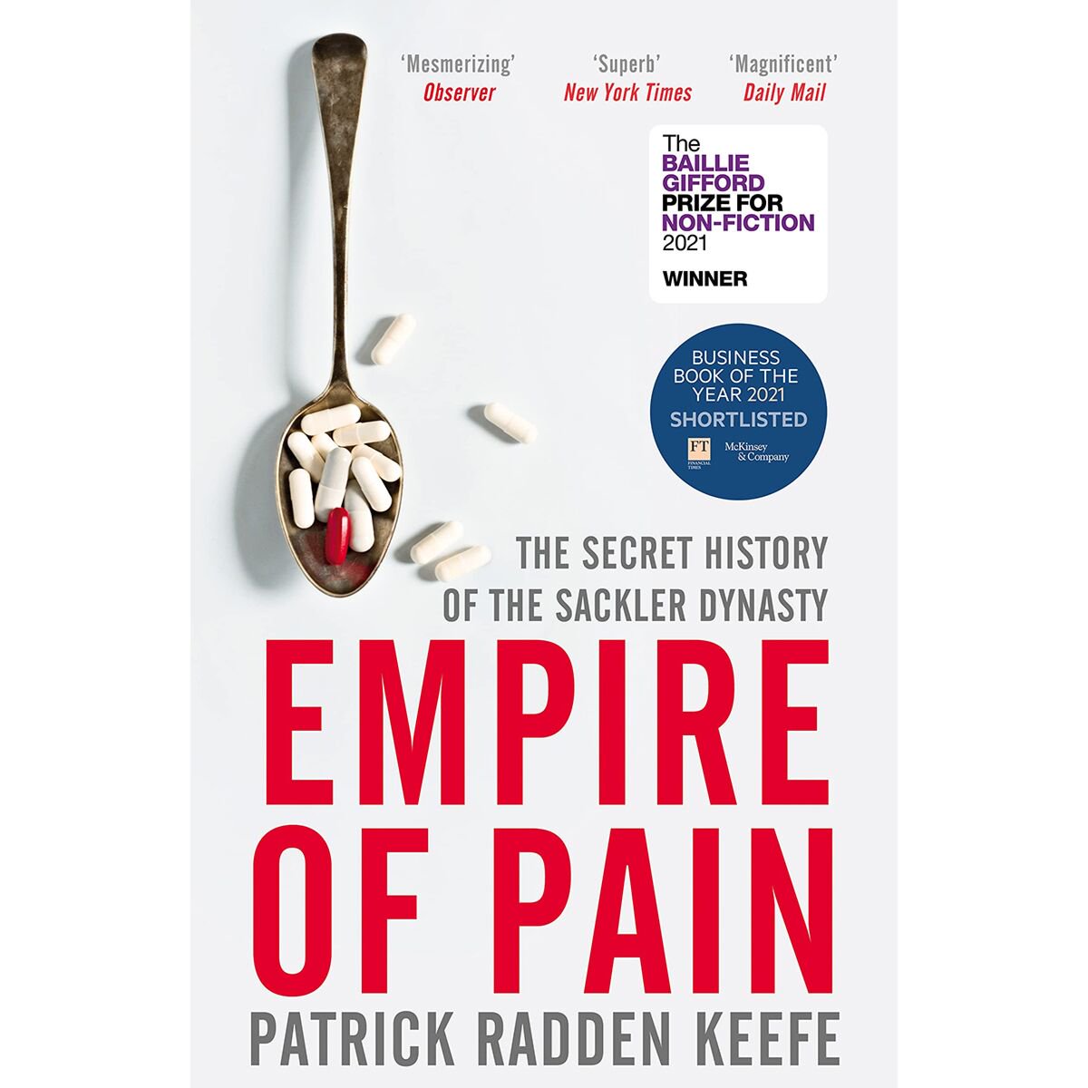 Non-Fiction Keefe P. R. Empire of pain купить,NaN