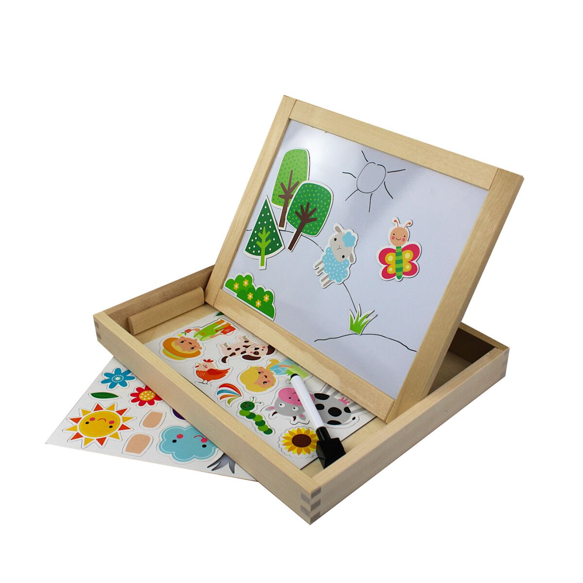 Доска двусторонняя с поддоном магнитно-маркерная купить,NaN