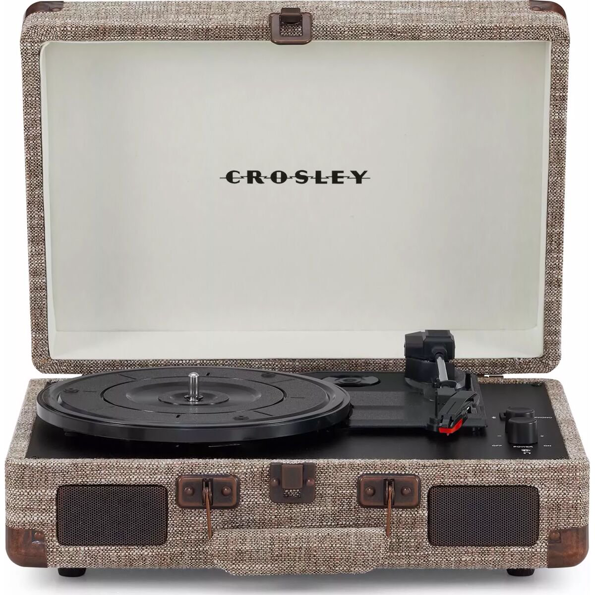 Виниловый проигрыватель Crosley Cruiser Plus Havana c двухсторонним Bluetooth CR8005F-HA4 купить,NaN