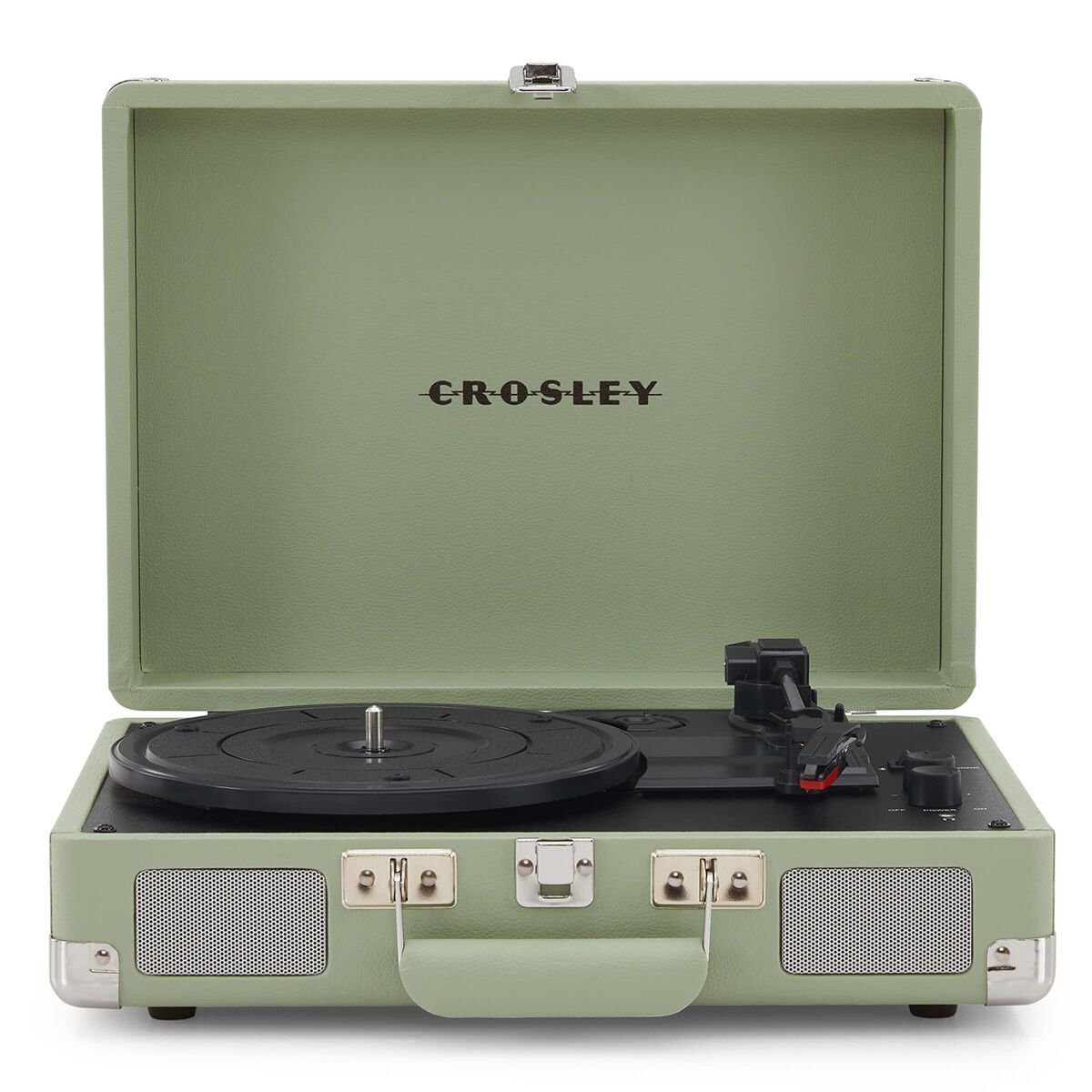 Виниловый проигрыватель Crosley Cruiser Plus Mint c двухсторонним Bluetooth CR8005F-MT4 купить,NaN