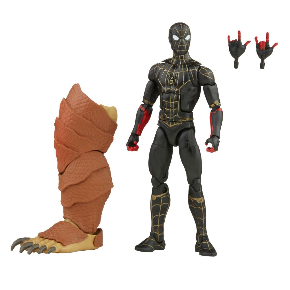 Фигурка Marvel Legends Spider-Man No Way Home Spider-Man Black&Gold Suit 15 см купить,NaN