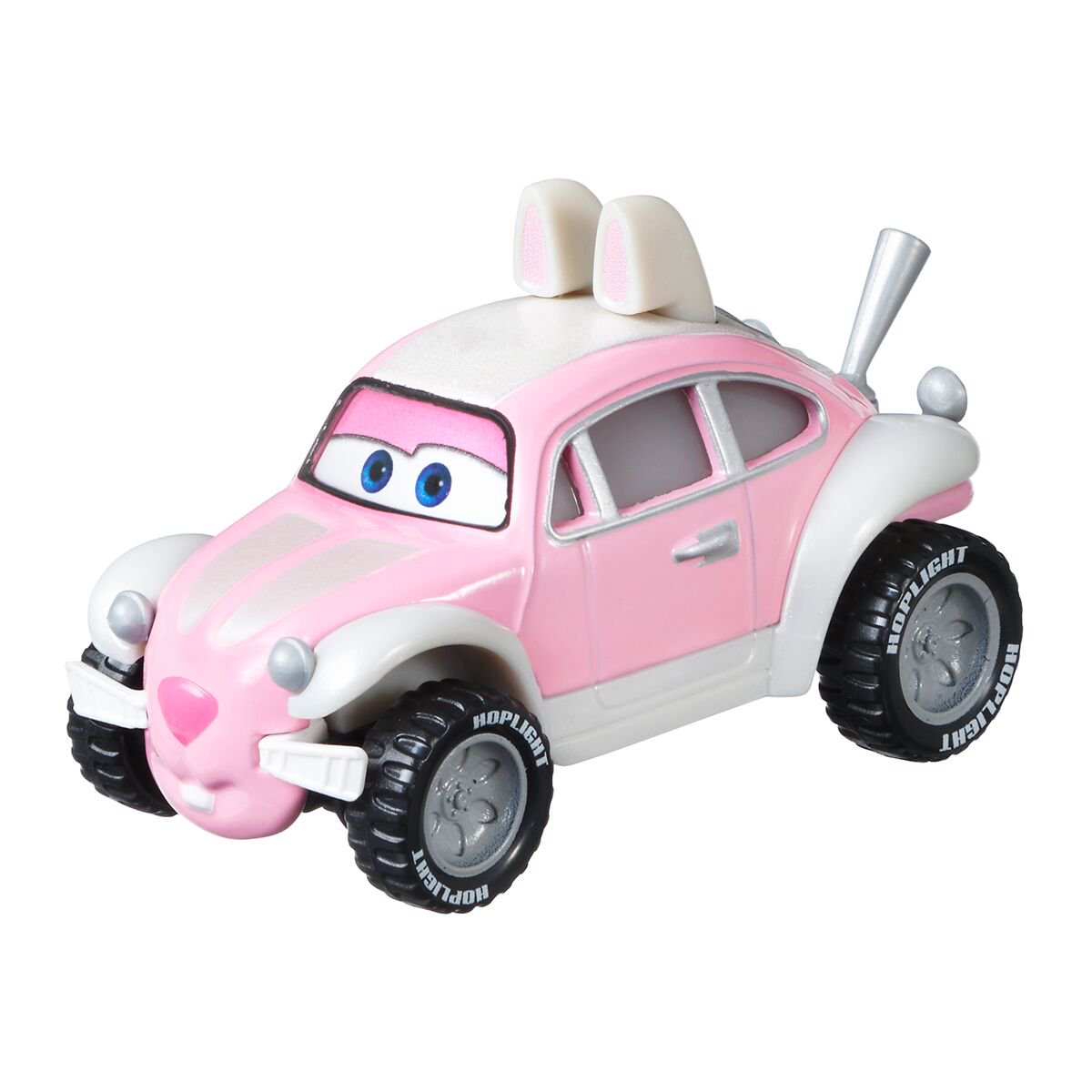 Машинка игрушечная Cars The Easter Buggy 1:55 бело-розовая купить,NaN