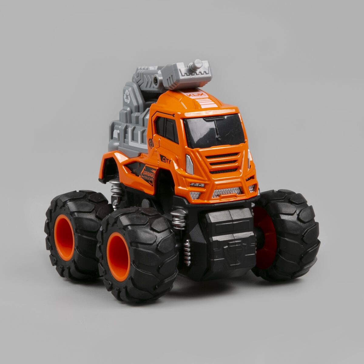 Игрушечная машинка инерционная KLX Мусоровоз 140 красная купить,NaN