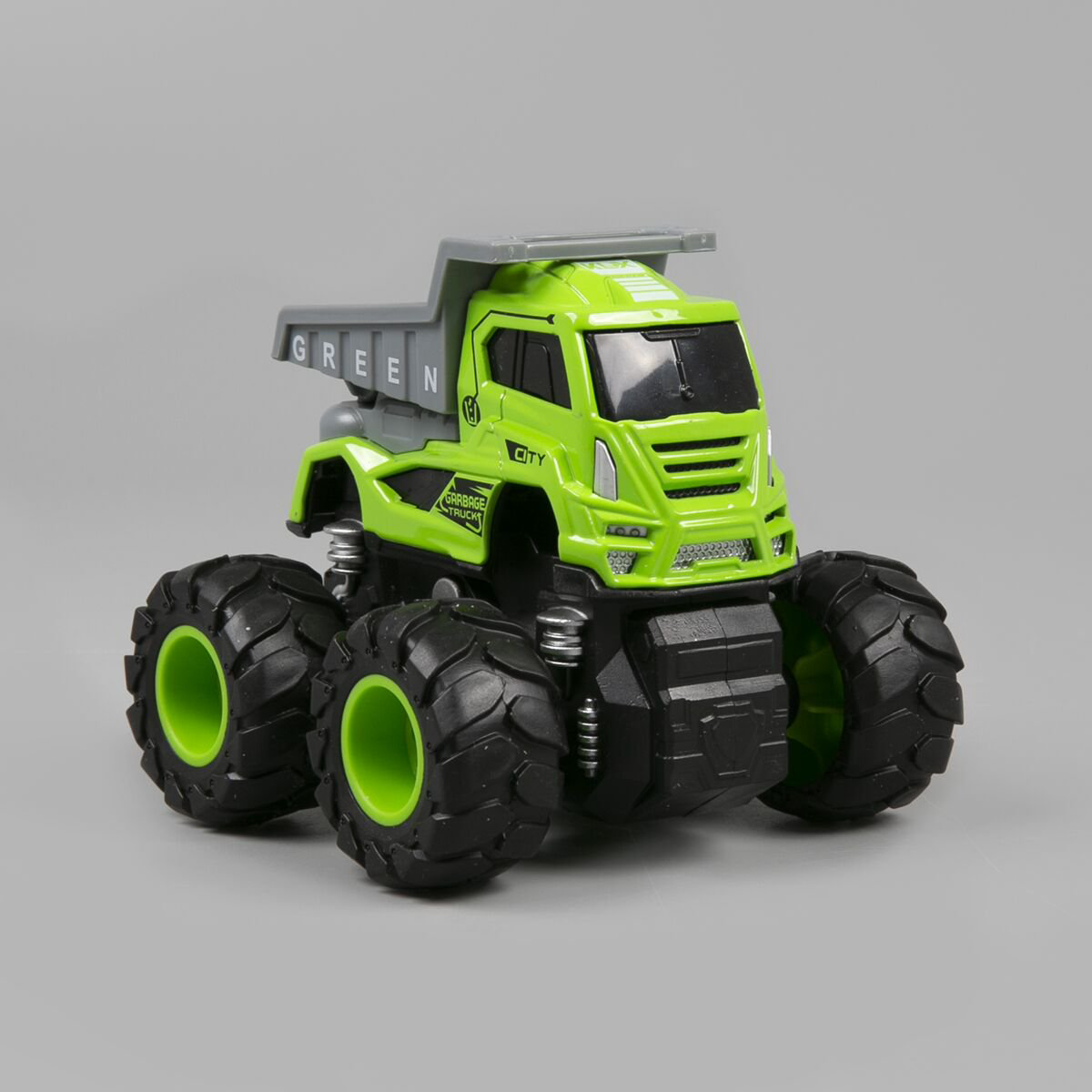 Игрушечная машинка инерционная KLX Самосвал 142 зеленая купить,NaN