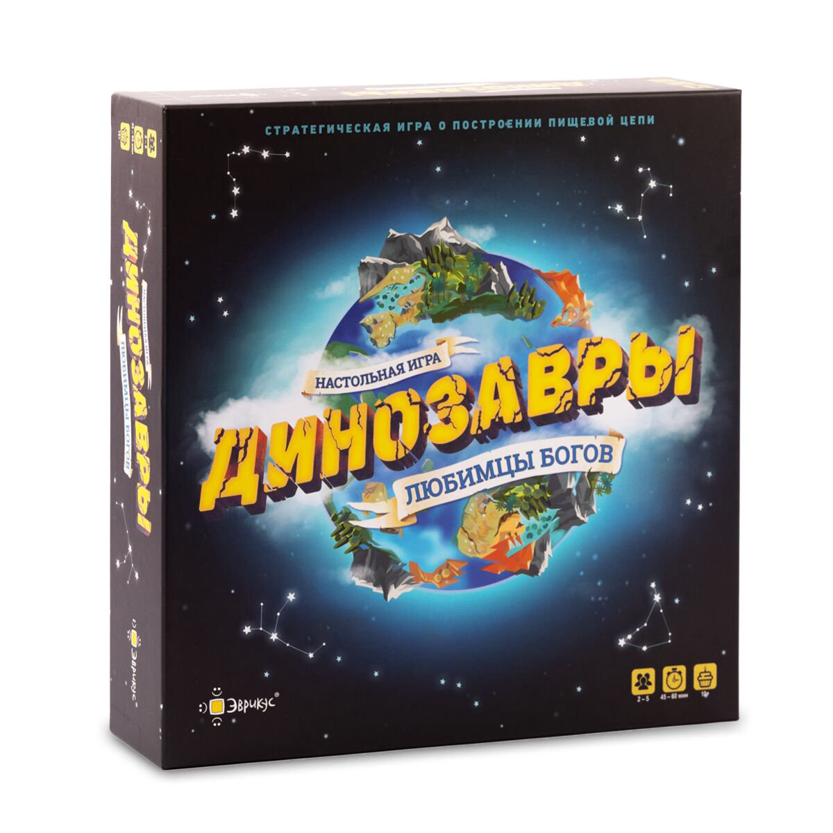 Настольная игра Эврикус Динозавры — любимцы богов купить,NaN