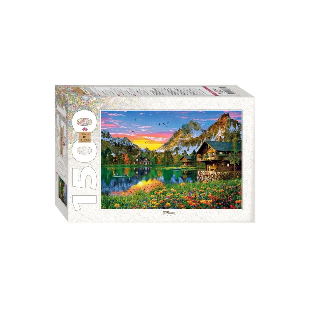 Пазлы Step Puzzle Озеро в Альпах 1500 деталей купить,NaN