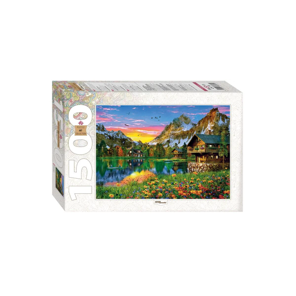 Пазлы Step Puzzle Озеро в Альпах 1500 деталей купить,NaN