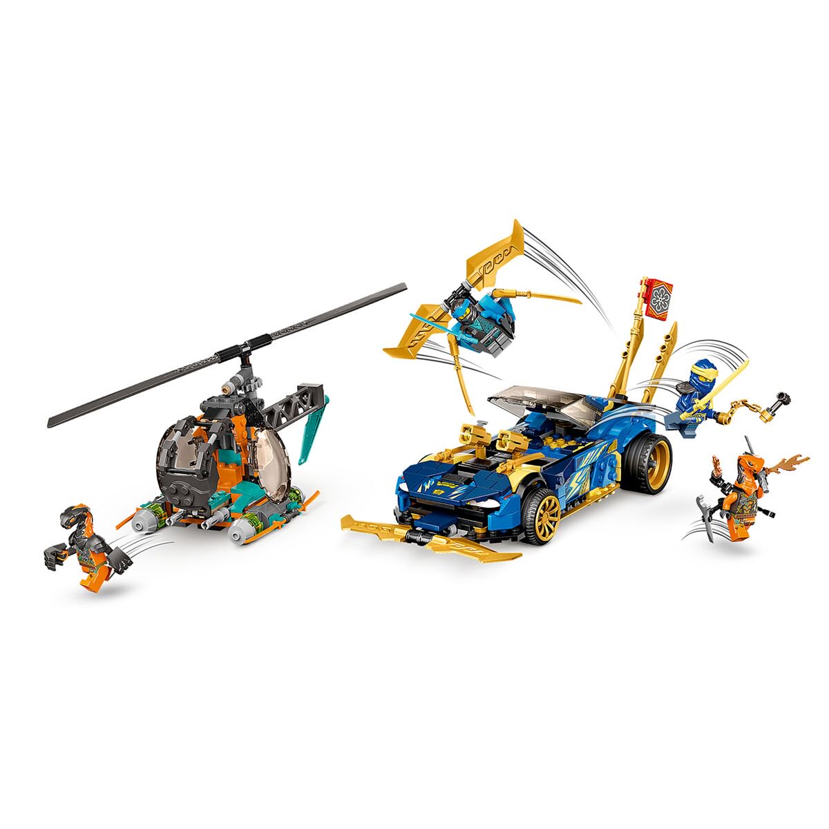 Конструктор LEGO Гоночный автомобиль ЭВО Джея и Нии Ninjago 71776 купить,NaN