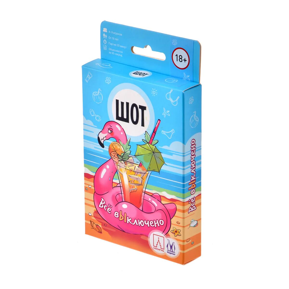 Настольная игра Hobby world  Шот. Всё выключено купить,NaN