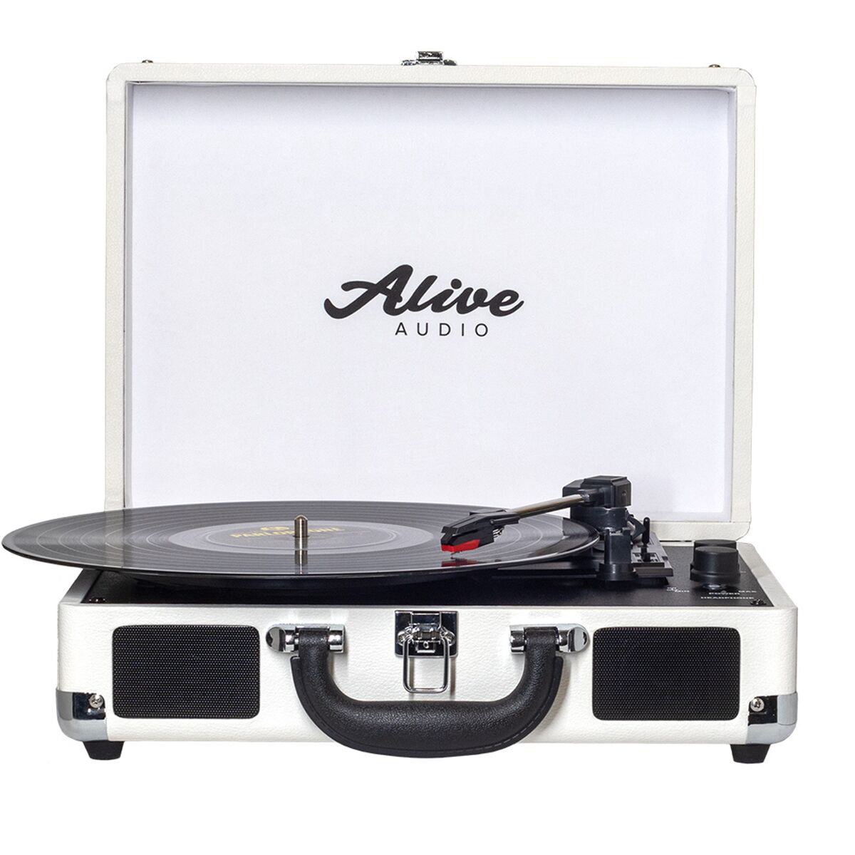 Виниловый проигрыватель Alive Audio Glam Milk c Bluetooth купить,NaN