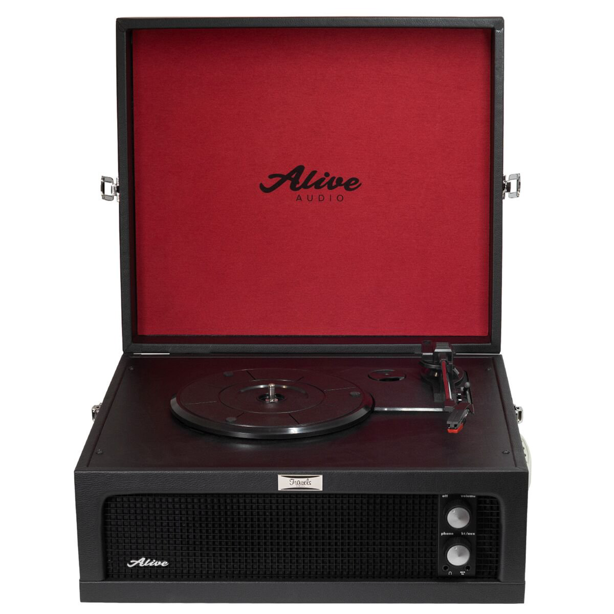 Виниловый проигрыватель Alive Audio Travels Midnight c Bluetooth купить,NaN