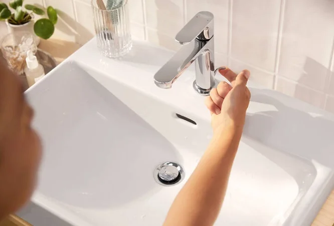 Смеситель Hansgrohe Rebris S CoolStart 72519000 хром купить,100800