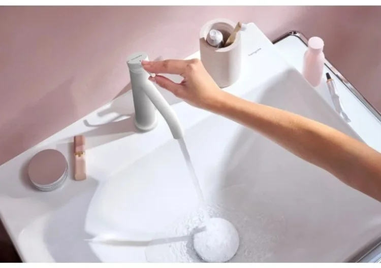 Смеситель Hansgrohe Tecturis S 73314700 белый