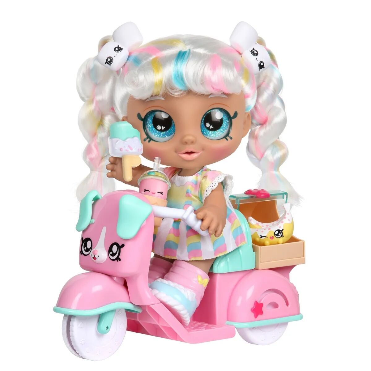 Кукла Kindi Kids Марша Меллоу со скутером 25см купить,NaN