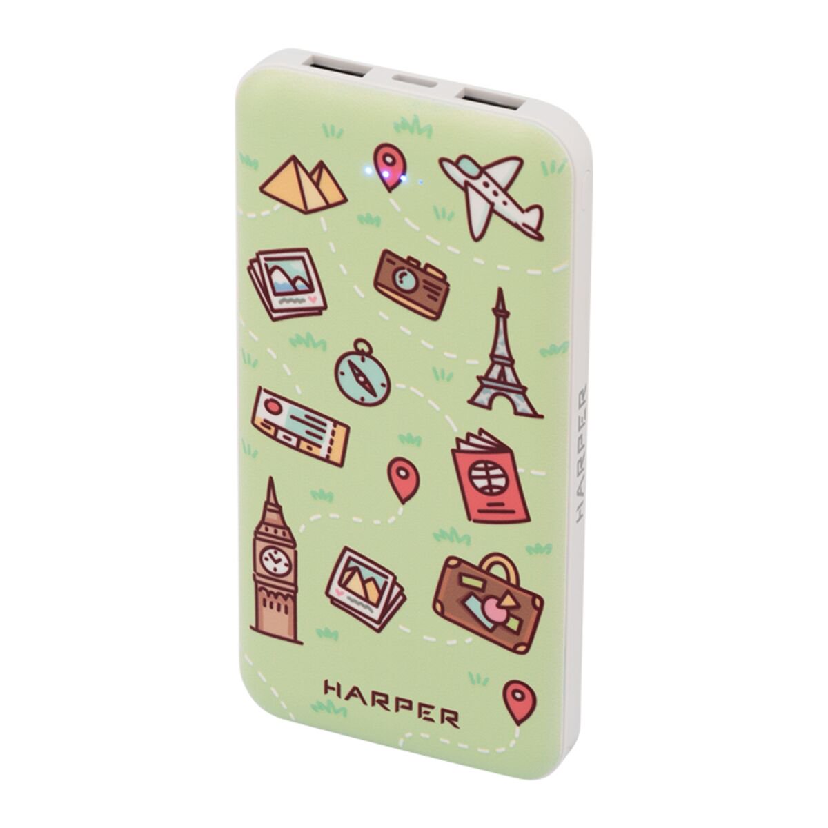 Power Bank Harper PB-0025 Travel 10000mAh мультиколор купить,NaN