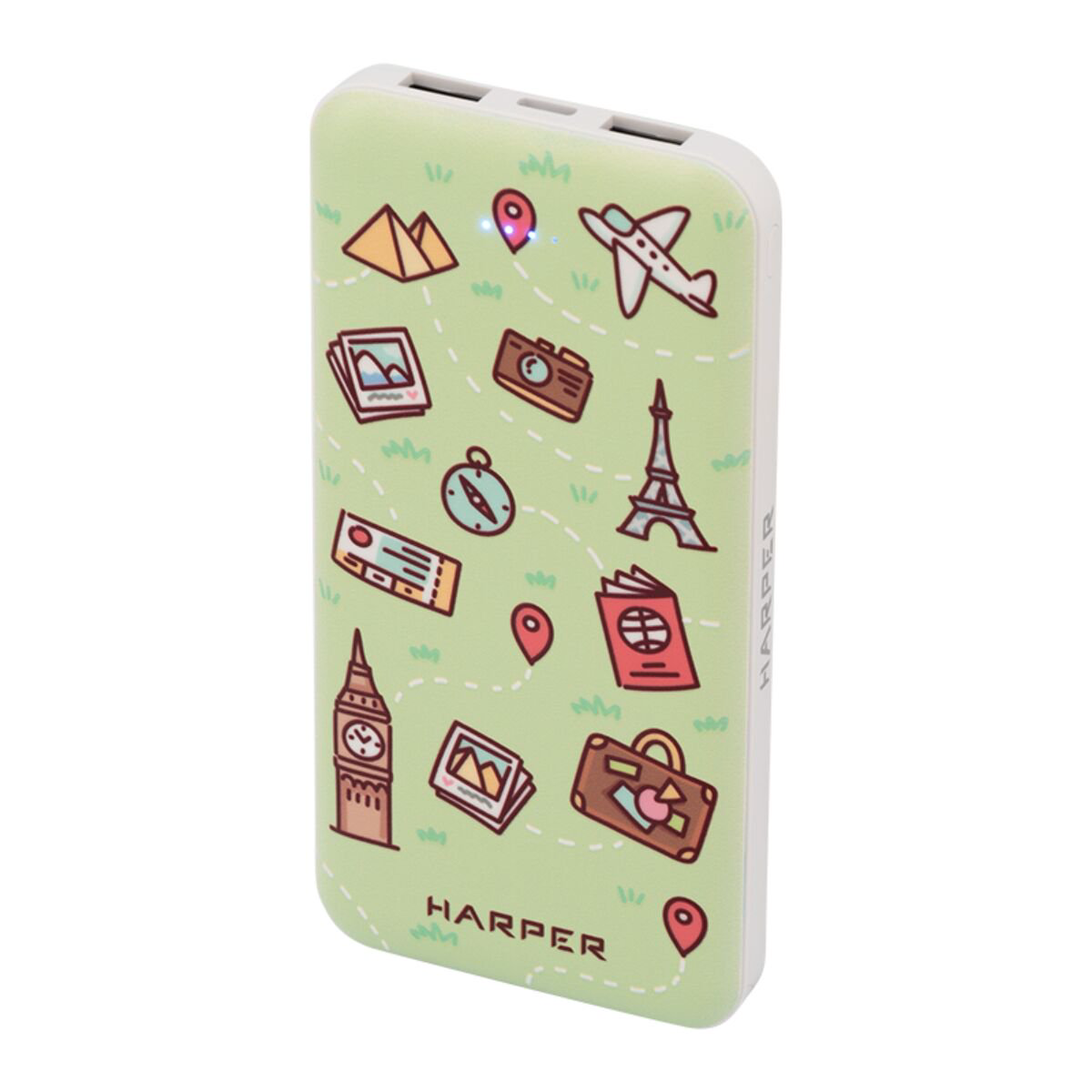 Power Bank Harper PB-0025 Travel 10000mAh мультиколор купить,NaN