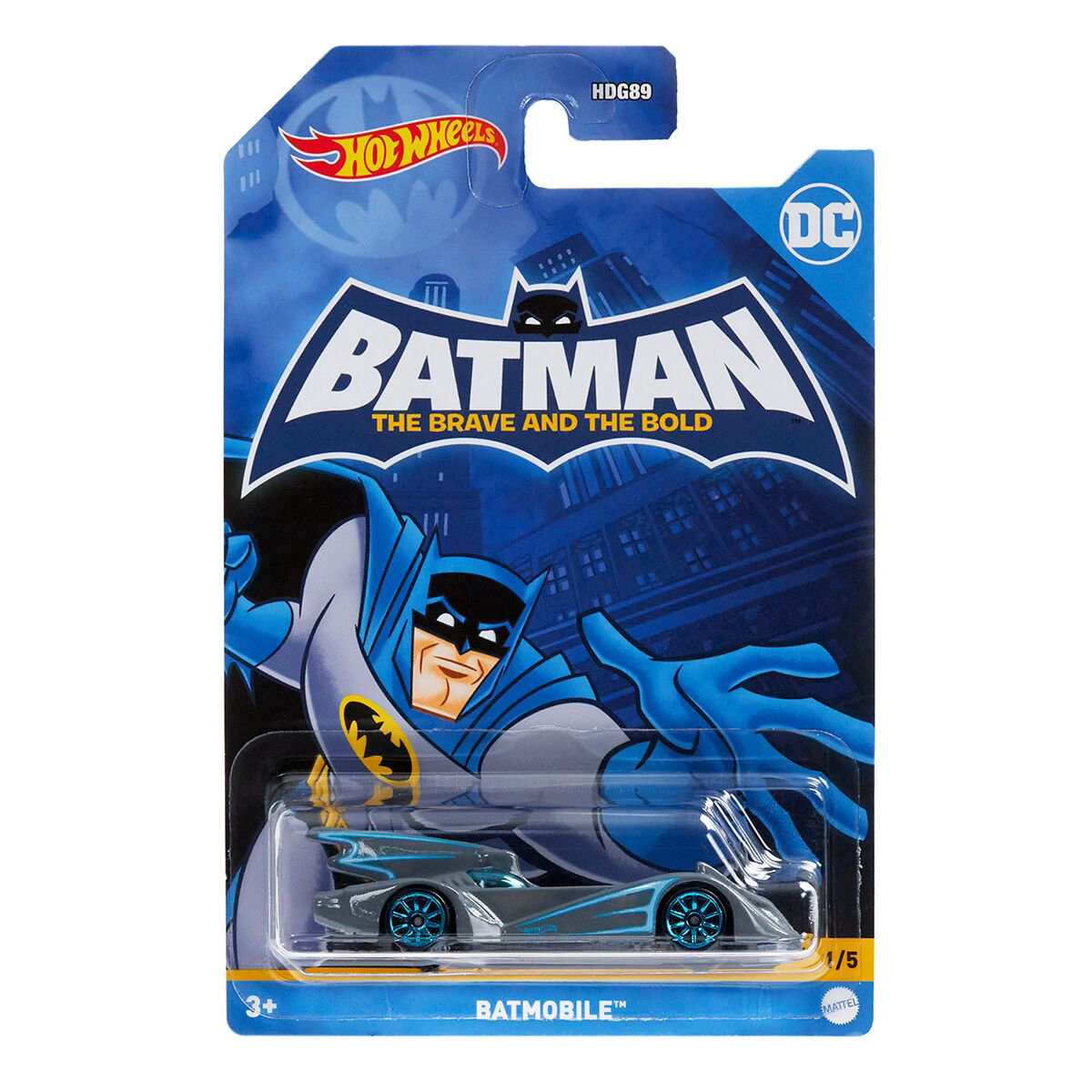 Машинка Hot Wheels Basic Batman Themed - The Brave and the bold купить,NaN