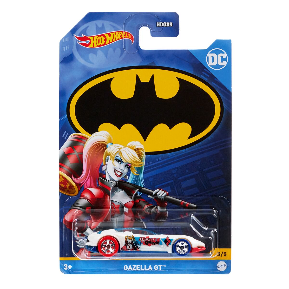 Машинка Hot Wheels  Basic Batman Themed - Harley Quinn купить,NaN