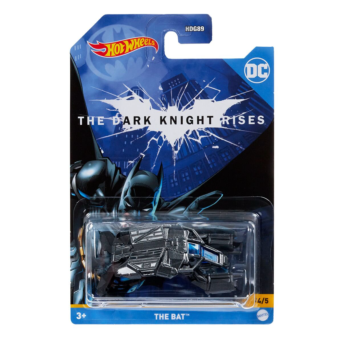 Машинка Hot Wheels Basic Batman Themed - The Dark Knight - The Bat купить,NaN