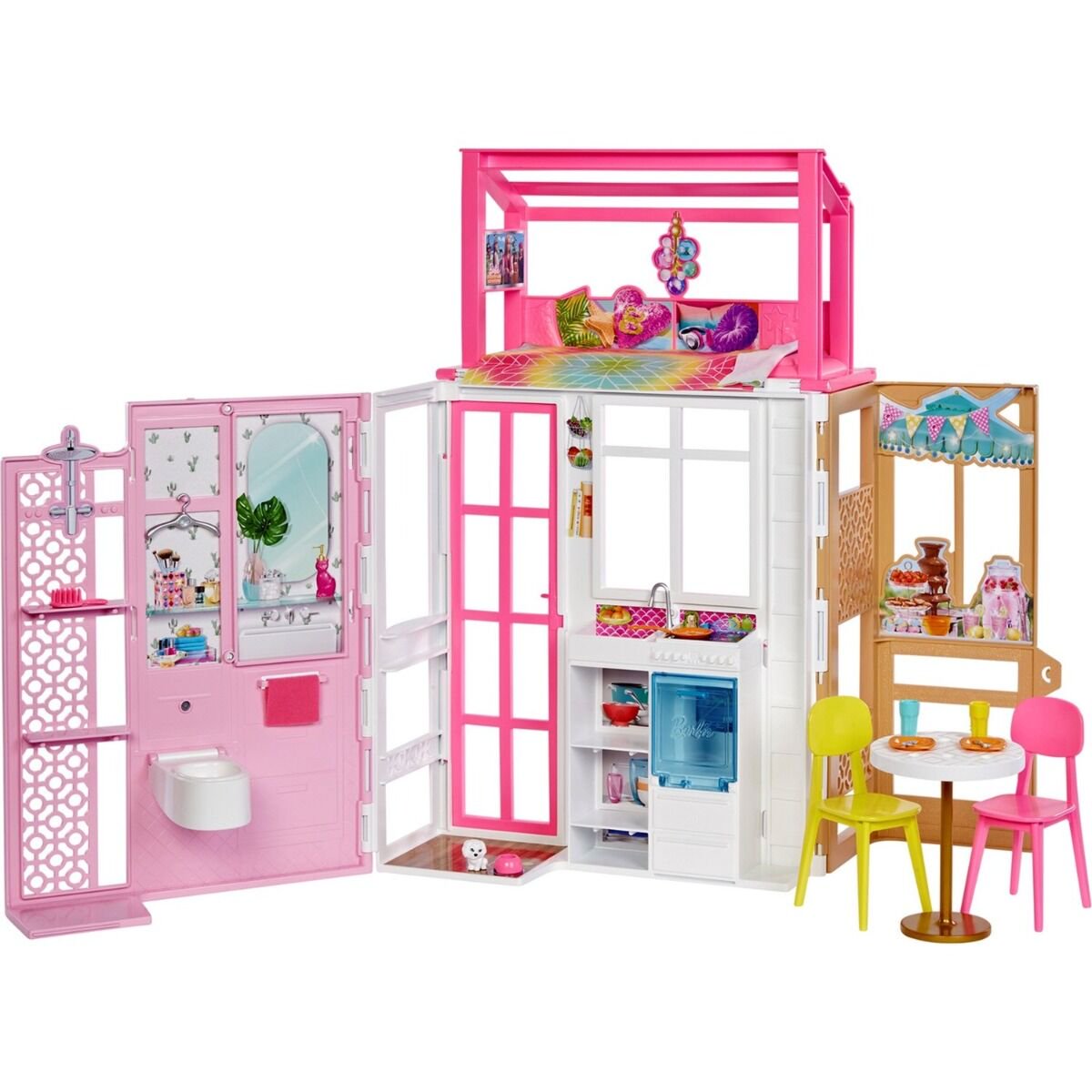Игровой набор Barbie Estate Дом с мебелью и аксессуарами HCD470 купить,NaN