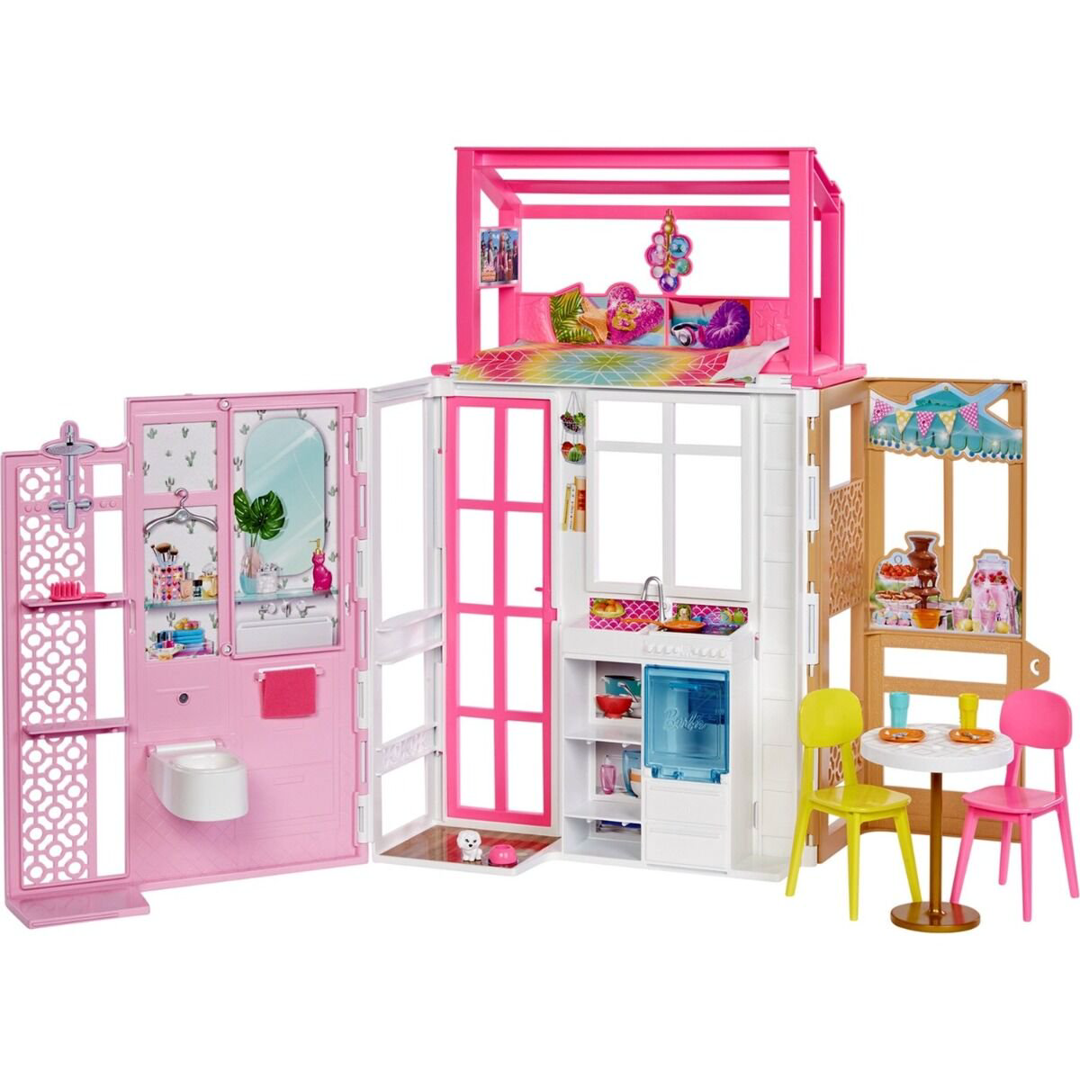 Игровой набор Barbie Estate Дом с мебелью и аксессуарами HCD470 купить,NaN