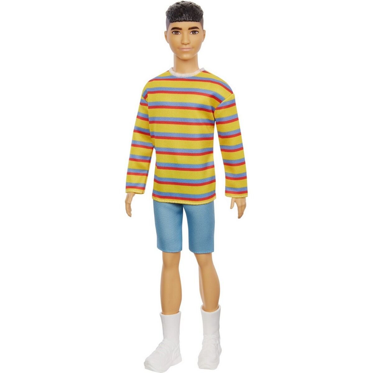 Кукла Ken Barbie в Желтом Полувере в Полоску Игра с модой DWK440/GRB91 купить,NaN