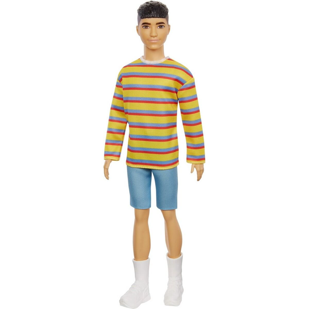 Кукла Ken Barbie в Желтом Полувере в Полоску Игра с модой DWK440/GRB91 купить,NaN