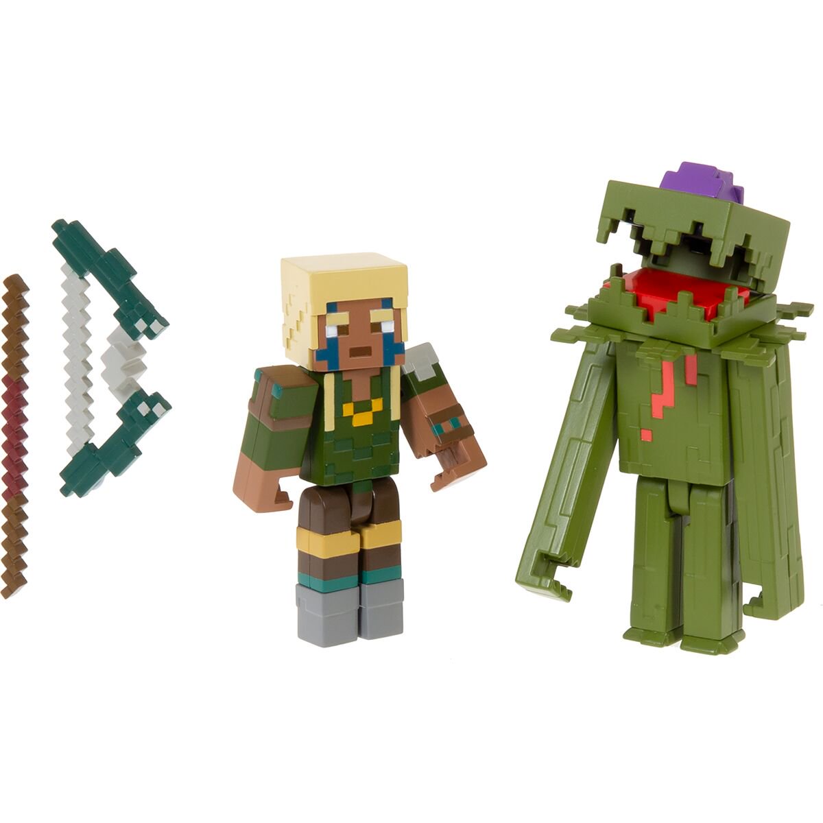 Набор фигурок Minecraft Explorer vs. Whisperer купить,NaN