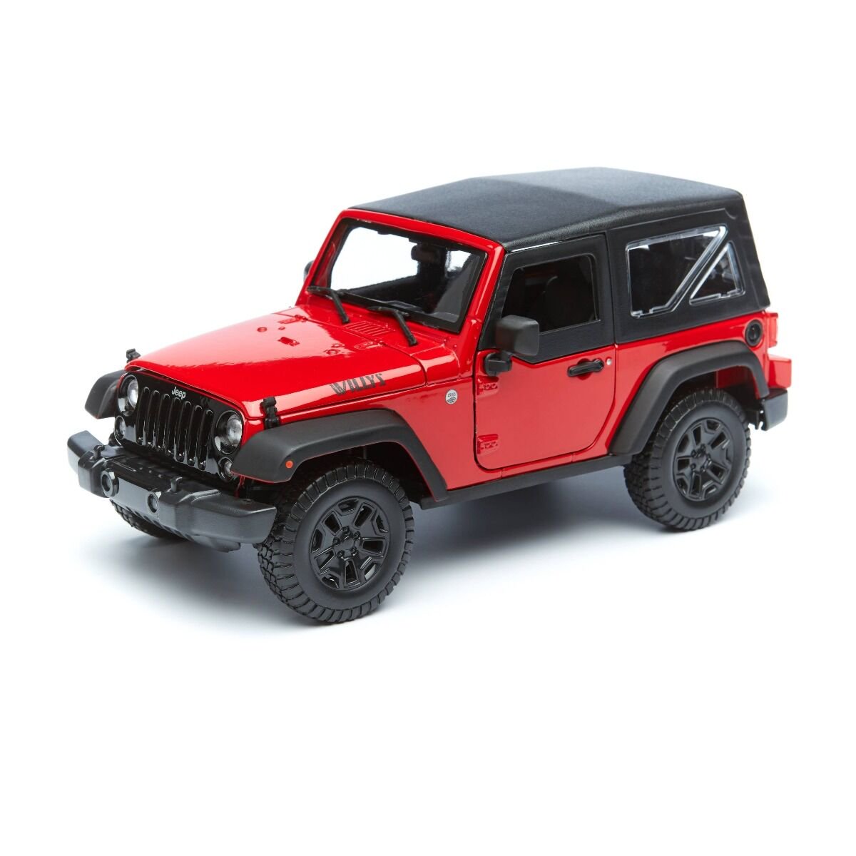 Модель автомобиля Maisto 1:18 Jeep Wrangler 2014 Red 31676 RD купить,NaN