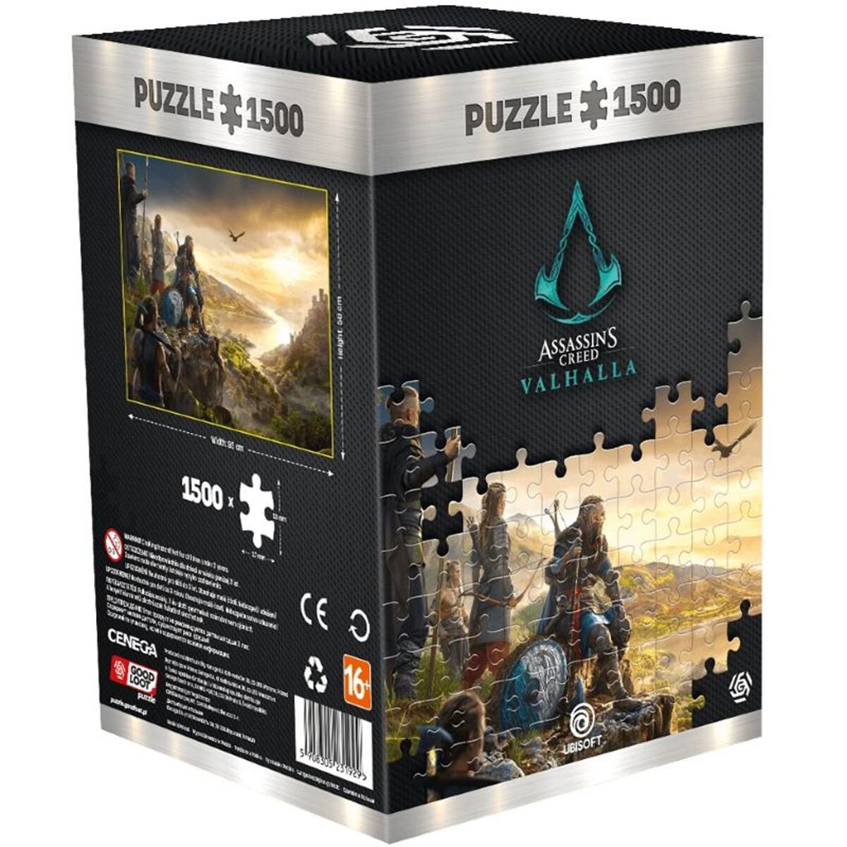 Пазлы Good Loot Assasins's Creed Valhalla England Vista 1500 деталей купить,NaN