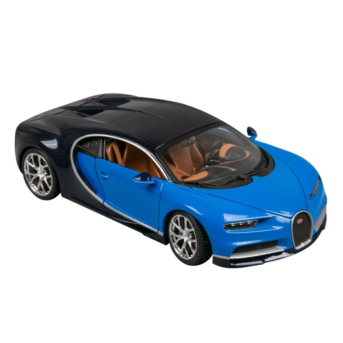 Модель автомобиля Bburago 1:18 Bugatti Chiron Голубая купить,NaN