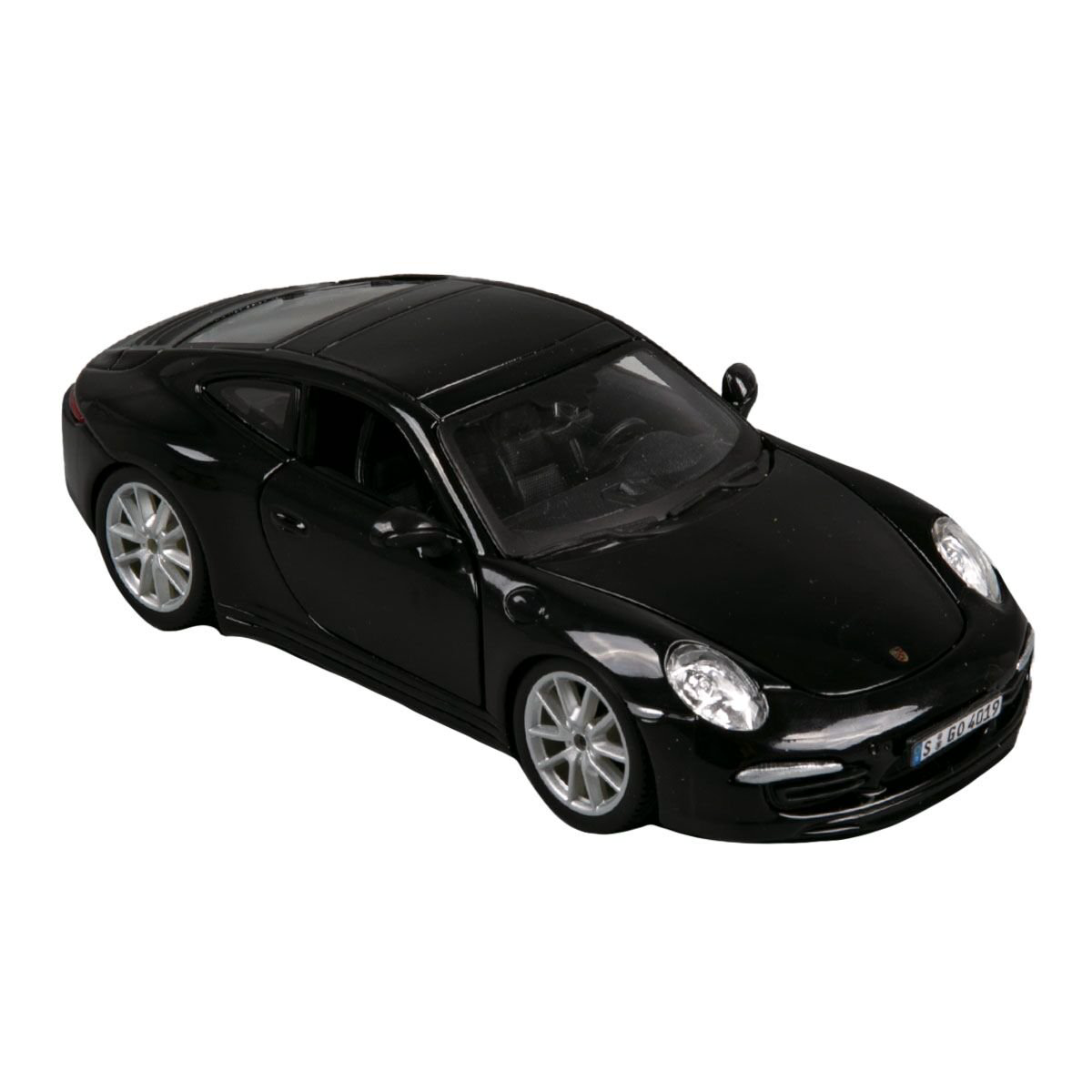 Машинка игрушечная Bburago Porsche 911 Carrers S 1:24 черная купить,NaN