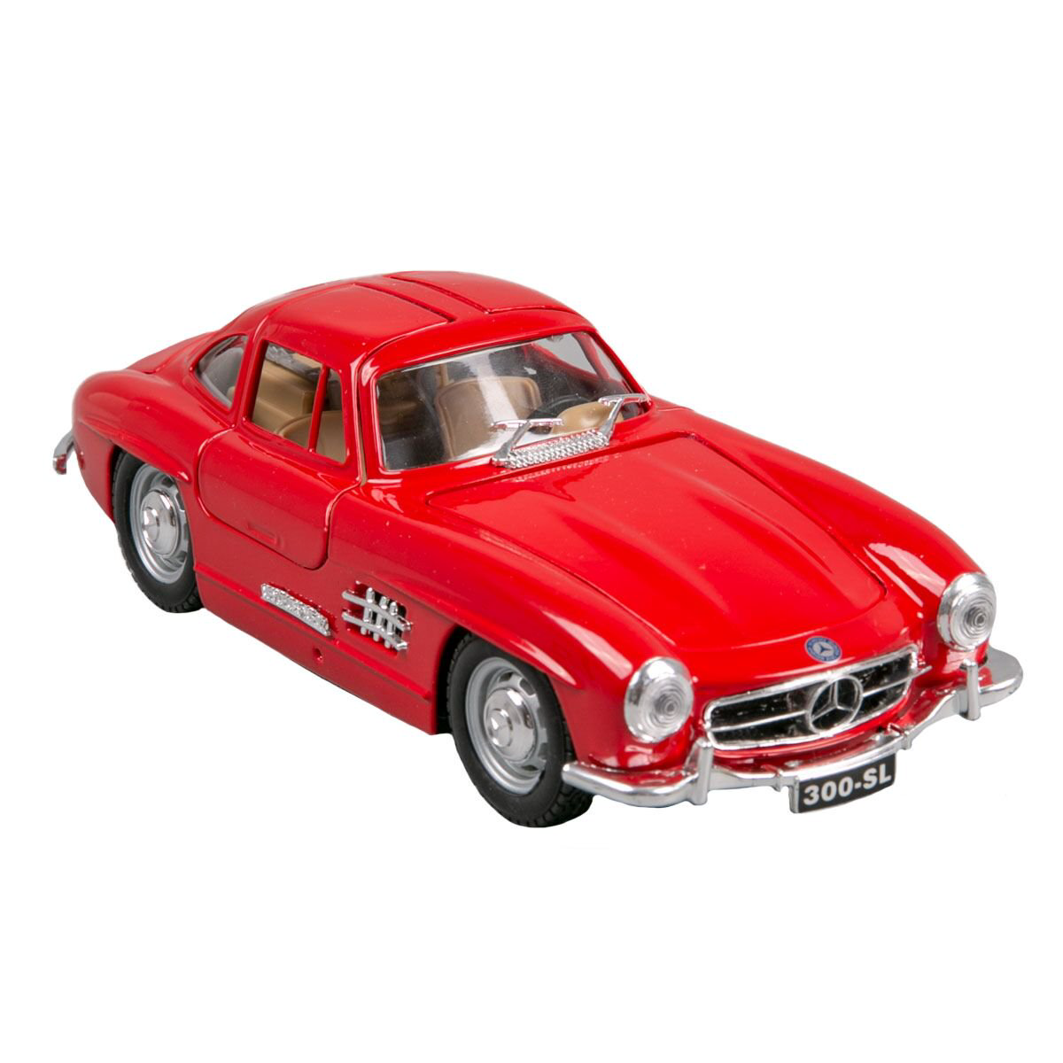Машинка игрушечная Bburago Mercedes-Benz 300 SL 1954 1:24 красная купить,NaN