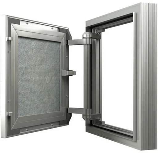 Люк нажимной под плитку Ceramo Comfort D3050 50х30см