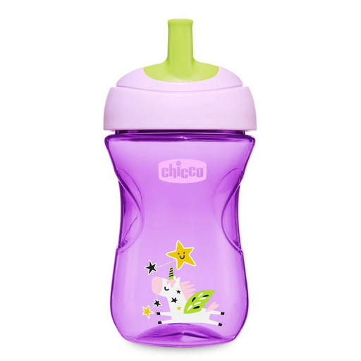 Поильник Chicco Advanced Cup 266 мл 12м+ фиолетовый