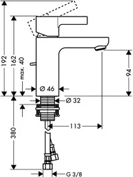 Смеситель Hansgrohe 31060000 хром