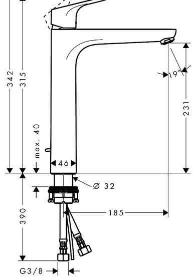Смеситель Hansgrohe Focus 31531000 хром