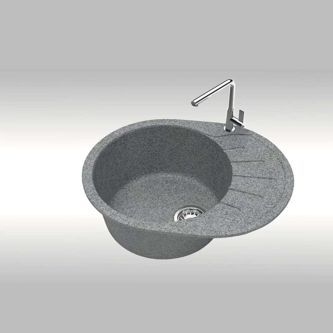 Мойка для кухни Marrbaxx 10/Q8 57.5х21.5х44см серый купить,NaN