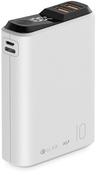 Power Bank Olmio QS-10 10000mAh белый