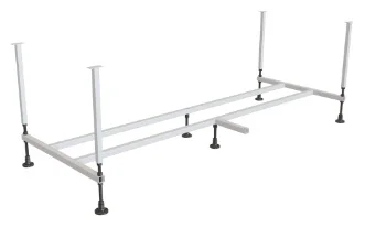Комплект Kabinka.kz Ванна ODA Linkor 1500 150х70х44.5см + каркас + экран белый