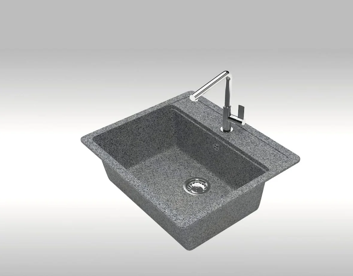 Мойка для кухни Marrbaxx 9/Q8 50х20х57см серый купить,51276