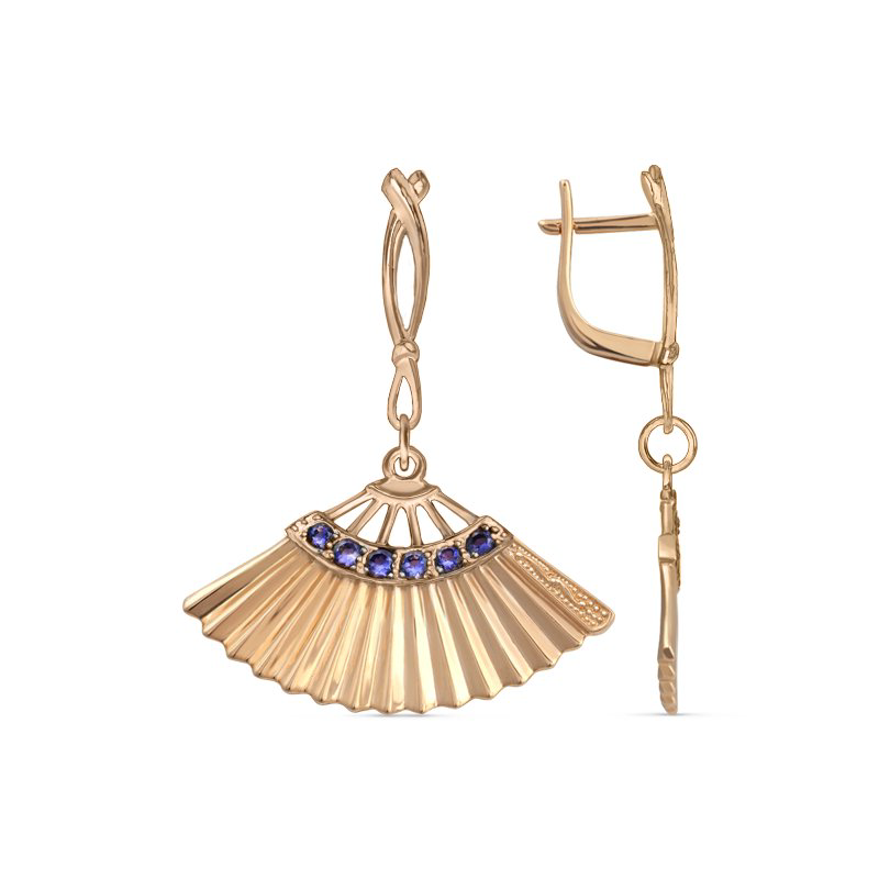 Серьги Кристалл H196-1 купить,NaN