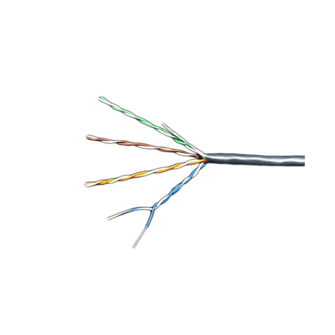 Кабель витая пара AP APC030501CU/CCS UTP PVC Solid серый