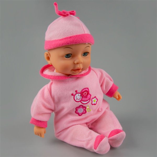 Пупс Bayer Dolls Первые звуки малыша 30см купить,NaN