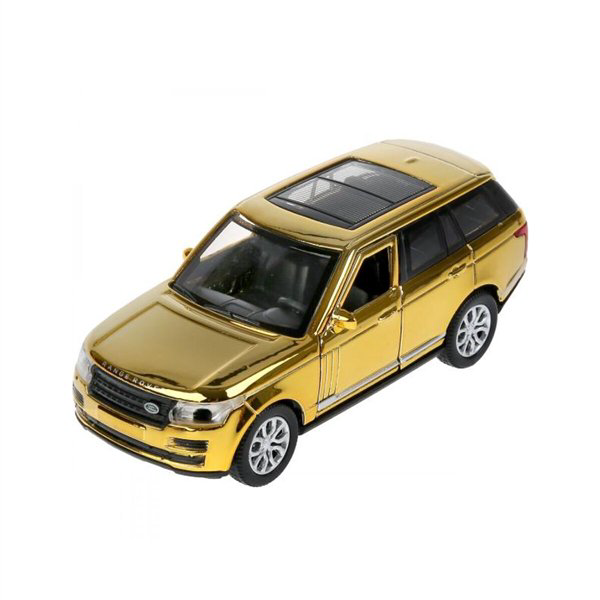 Машинка Технопарк  Range Rover Vogue 12см хром золотистая купить,NaN