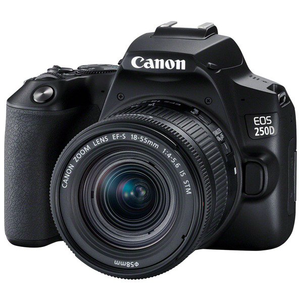 Зеркальная фотокамера Canon EOS 250D EF-S 18-55 IS STM Kit черная купить,NaN